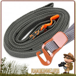 Sangles de Compression 10 mm sur 200 cm Outdoor Gear ultra legere