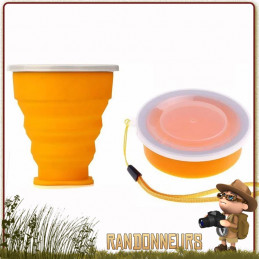 Tasse Silicone Pliable avec anse 20 cl Outdoor Gear ultra légere pour randonner